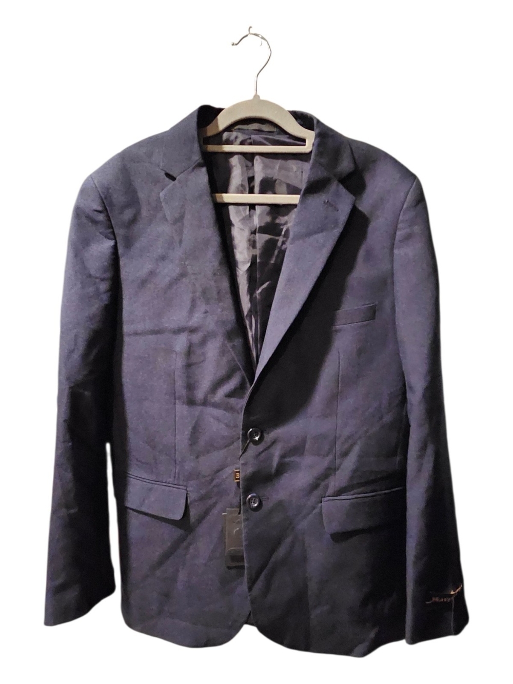 Braveman Classic Navy Single-Breasted Sport Coat Blazer